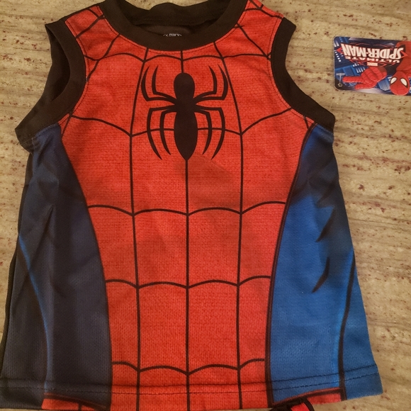 Marvel Amazing Spider man Outfit set New Summer - Picture 3 of 4